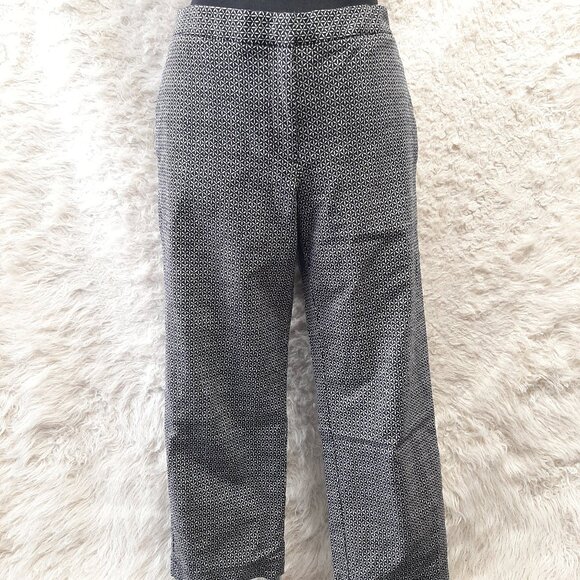 Mario Serrani Italy Women's Black Wide Legs Dress Pants Size 10 - Picture 1 of 7